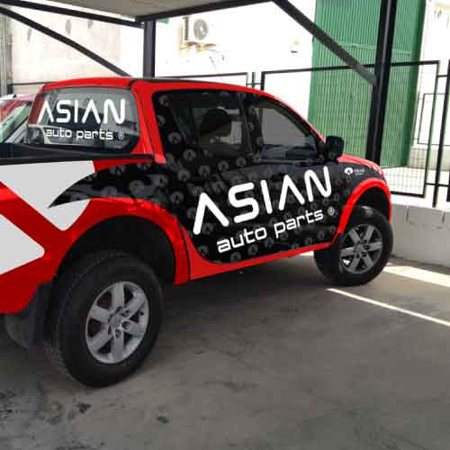 design para carro, decoração de viatura