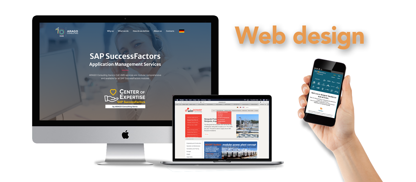 Criação e implementação de websites